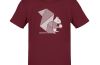 MQ EICHHÖRNCHEN- Pure Organic Shirt Herren - rot