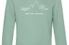 MQ NEVER STOP DISCOVERING - Organic Hoodie Unisex - gruen