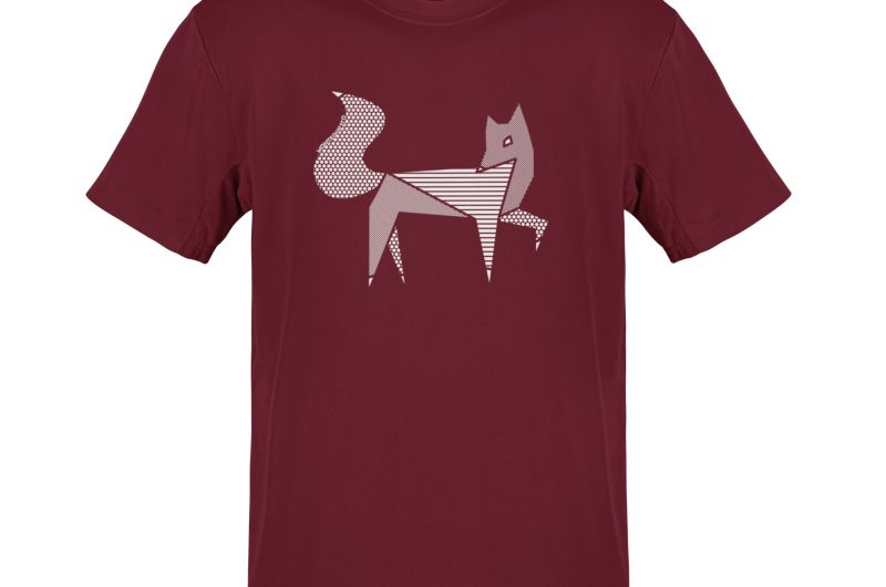 MQ FUCHS- Pure Organic Shirt Herren -rot