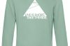 MQ LIVE IS SHORT TAKE THE RIDE - Organic Hoodie Unisex - grün