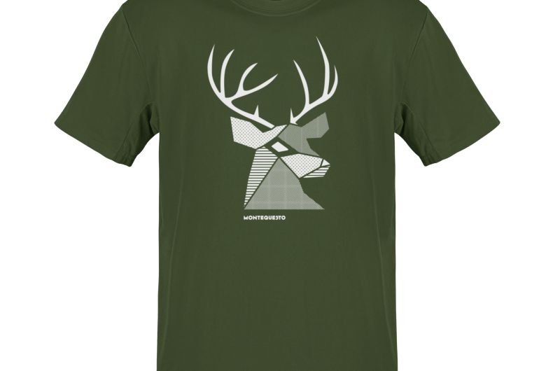 MQ HIRSCH - Pure Organic Shirt Herren - grün