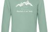 MQ ADVENTURE IS OUT THERE - Organic Hoodie Unisex - grün