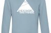 MQ LIVE IS SHORT TAKE THE RIDE - Organic Hoodie Unisex - hellblau