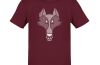 MQ WOLF - Pure Organic Shirt Herren - rot