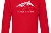 MQ ADVENTURE IS OUT THERE - Organic Hoodie Unisex - rot